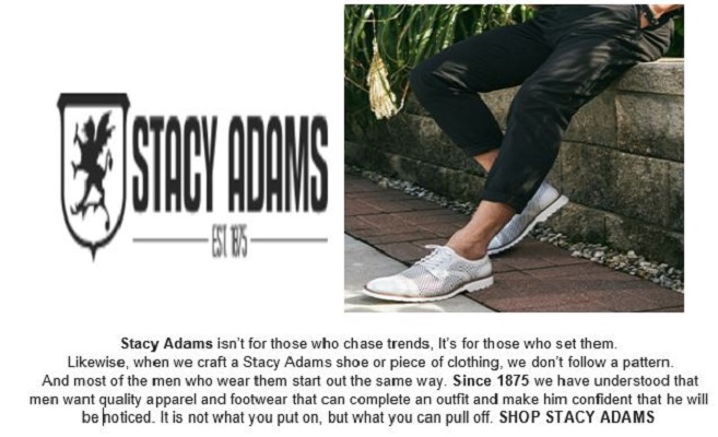 Stacy Adams isn't for those that chase trends ...